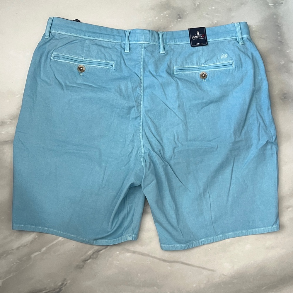 NWT johnnie-O Nassau Cotton Blend ShortS Nantucket Size 38. - Picture 6 of 7